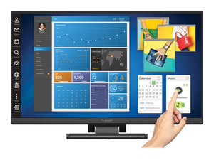TOUCHSCREEN MONITOR, LCD, IPS PANEL, 16:9 ASPECT RATIO, 1000:1 CONTRAST RATIO, 24 IN VIEWABLE IMAGE, 50/60 HZ, 1920 X 1080 RESOLUTION, 28 W, by Planar Systems