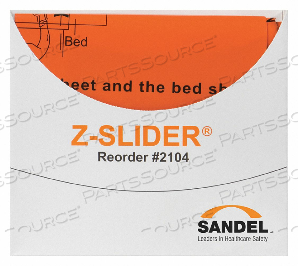 TRANSFER SHEET ORANGE 39 L PK60 by Sandel Medical Industries