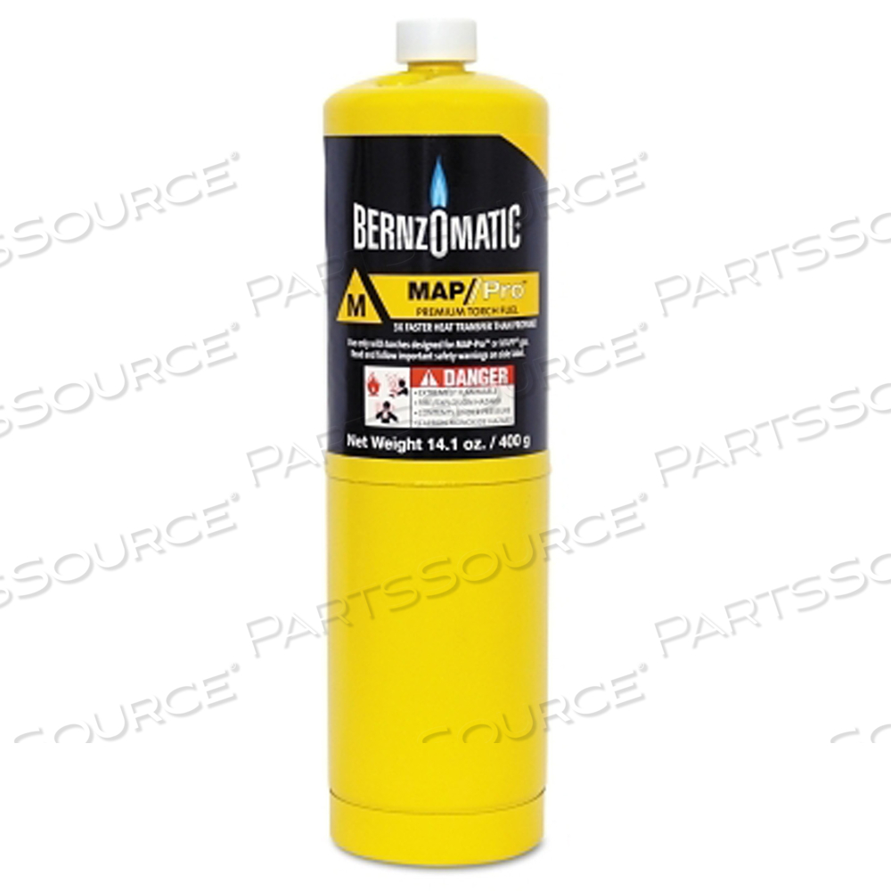 MAP-PRO HAND TORCH CYLINDER, 14.1 OZ, PROPANE by Worthington