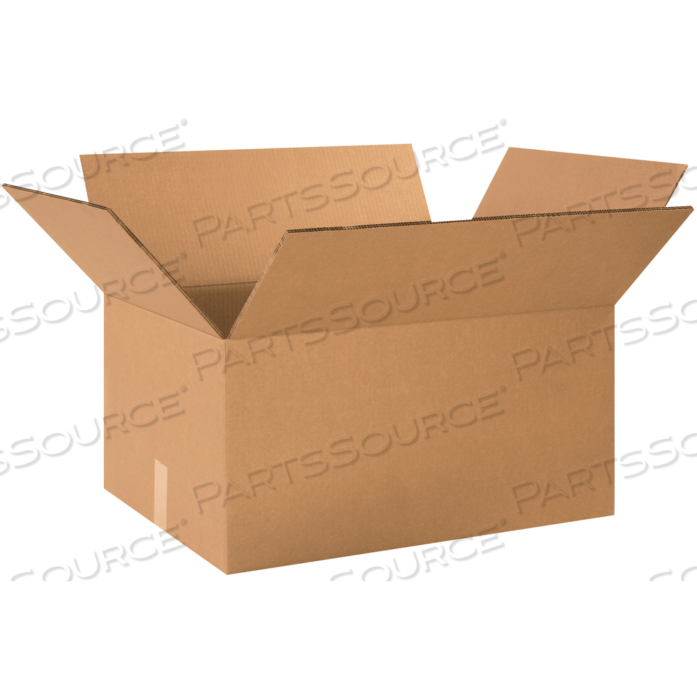 DOUBLE WALL BOXES, 24" X 14" X 12", KRAFT, 15/BUNDLE by BOX Partners (Box Acquisitions, LLC)