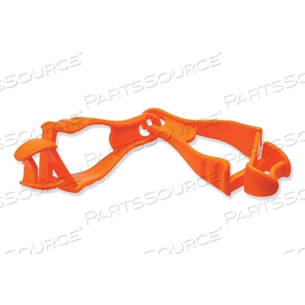 SQUIDS 3400 GRABBER-DUAL CLIP, HI-VIZ ORANGE by Ergodyne