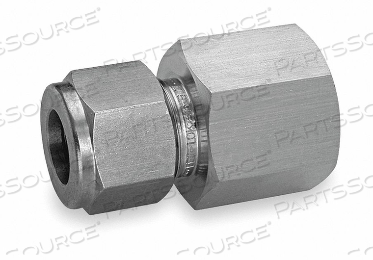 CONNECTOR 316 SS LET-LOKXF 10MMX3/8IN by Ham-Let