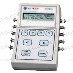 MINISIM ADVANCED MULTIPARAMETER PATIENT SIMULATOR WITH 12 LEAD ECG AND ARRYTHMIAS by Netech Corp.