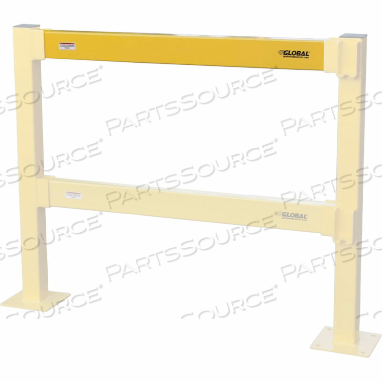 STEEL LIFT-OUT GUARD RAIL, LIGHT DUTY, 8'L, YELLOW by Beijing Yamei -Tianjin STEEL LIFT-OUT GUARD RAIL, LIGHT DUTY, 8'L, YELLOW by Beijing Yamei -Tianjin