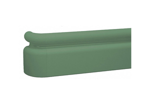 HANDRAIL TEAL 6-1/4 IN H 22 LB. by Pawling Corp