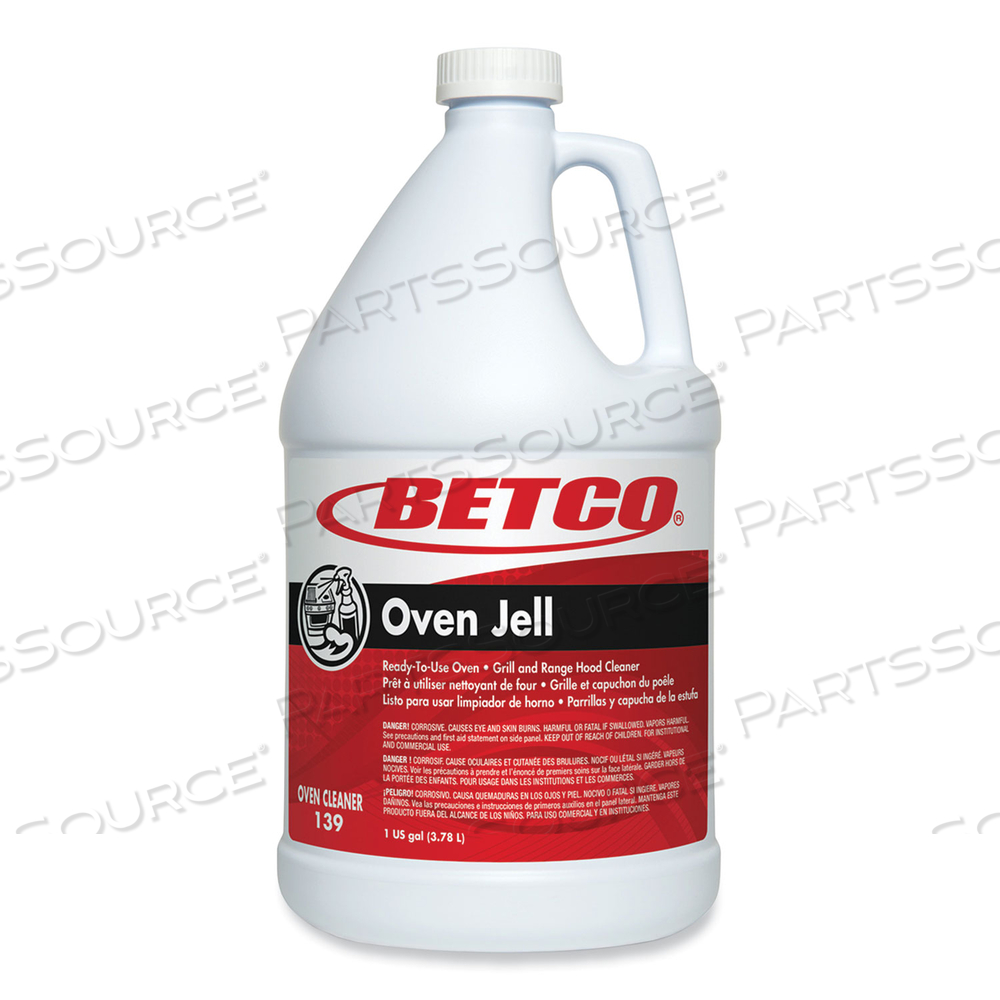 OVEN JELL CLEANER, LEMON SCENT, 1 GAL BOTTLE by Betco Corporation