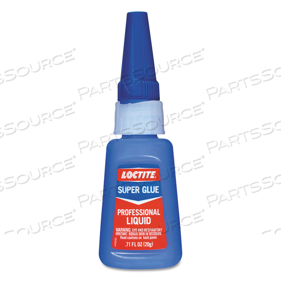PROFESSIONAL SUPER GLUE, 0.99 OZ, DRIES CLEAR by Loctite Brand
