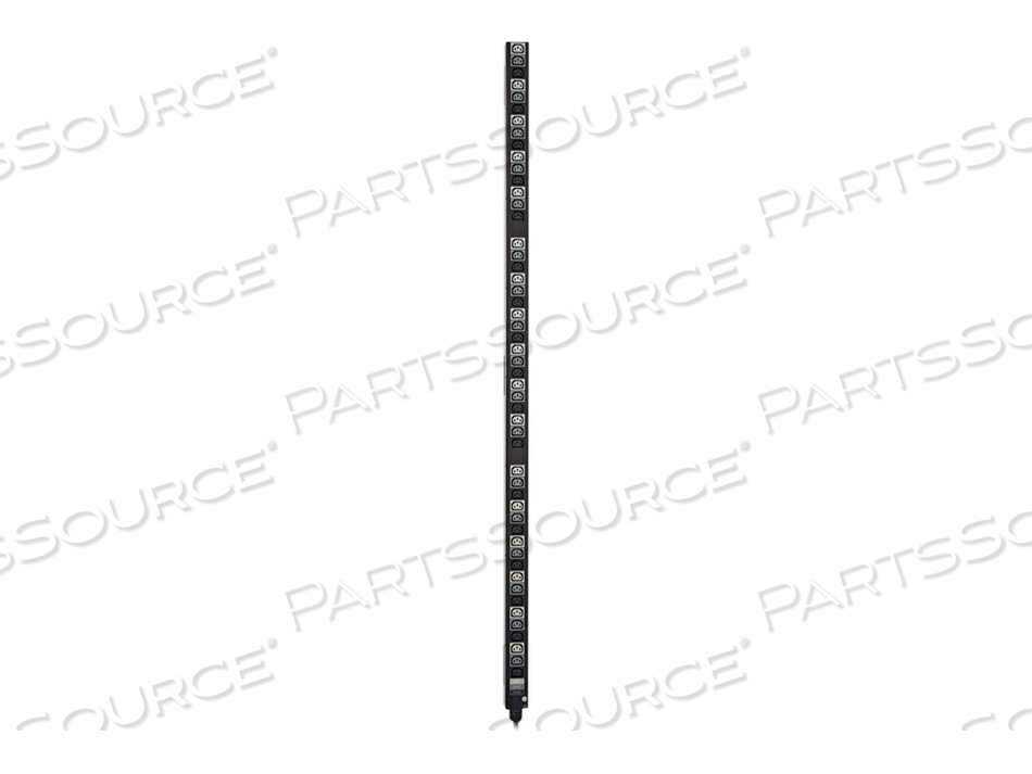 PDU 3-PHASE MONITORED/ATS 208V 8.6KWA 2 L15-30P 10FT CORDS 1U RM 