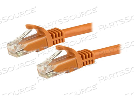 10FT ORANGE CAT6 ETHERNET CABLE DELIVERS MULTI GIGABIT 1/2.5/5GBPS & 10GBPS UP T by StarTech.com Ltd.