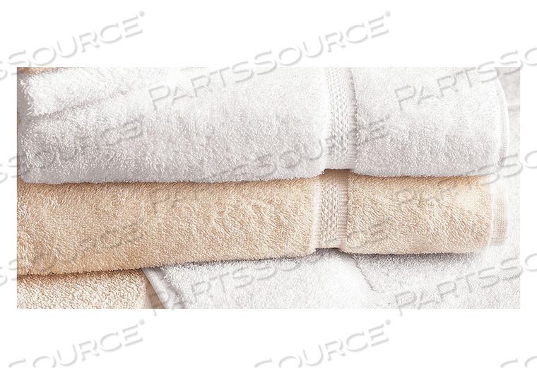 BATH TOWEL 27 X 54 IN WHITE PK12 by Martex