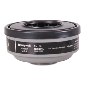 GAS AND VAPOR CARTRIDGE, BLACK, ORGANIC VAPOR by North Safety