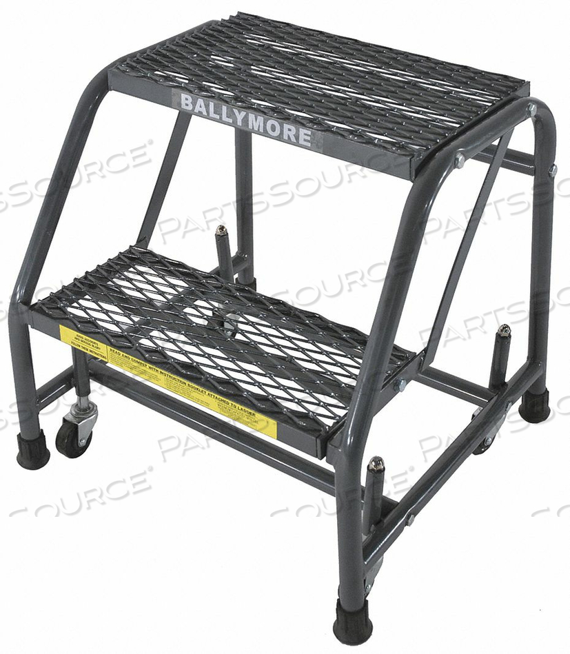 ROLLING LADDER STEEL 19 IN.H by Ballymore