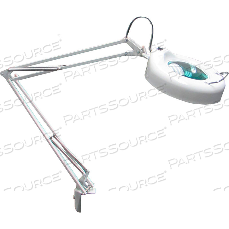 8 DIOPTER LED MAGNIFYING LAMP - WHITE by Mg Electronics