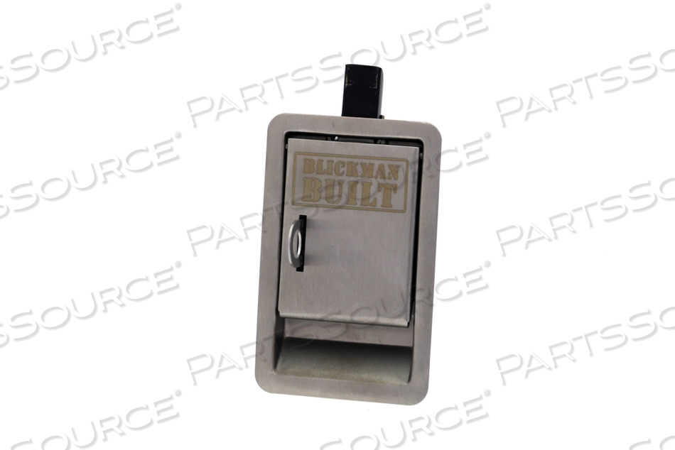 PADDLE LATCH, STAINLESS STEEL, WITH HASP, FOR USE WITH: FOR CASE CARTS by Blickman