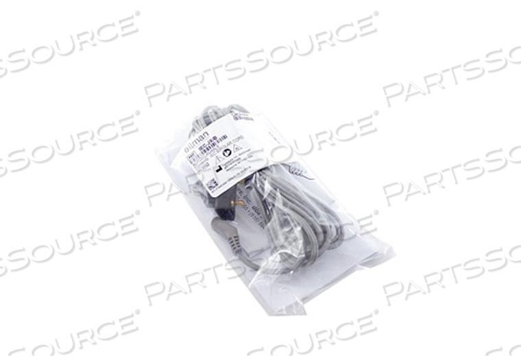 CABLE, IEC BIPOLAR, REUSABLE, FOR USE WITH: FOR SURGITRON® DUAL RF™, S5, ACUSECT™ AND RADIOLASE® DEVICES by Ellman (A Cynosure Company)