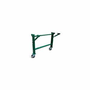 CASTERED H-STAND FOR ASHLAND 24" OAW SKATEWHEEL & 22" BF ROLLER CONVEYOR - 23-5/8" TO 32-1/4"H by Ashland Conveyor