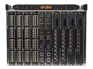 HPE ARUBA 8400 8-SLOT CHASSIS - SWITCH - RACK-MOUNTABLE - WITH 3 X FAN TRAYS, 18 X FANS, CABLE MANAGER, X462 2-POST RACK RAIL KIT by HP (Hewlett-Packard)