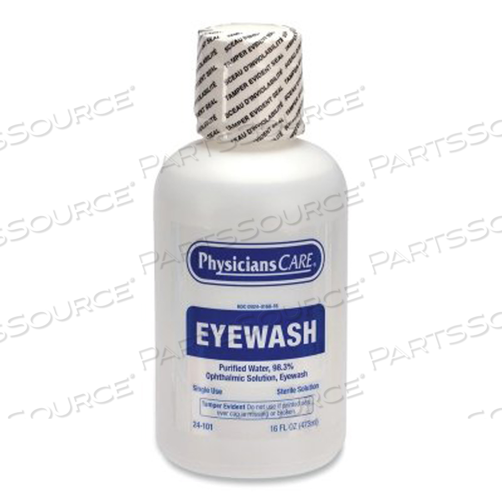 EYE FLUSH BOTTLE, 16 OZ by Physicianscare EYE FLUSH BOTTLE, 16 OZ by Physicianscare