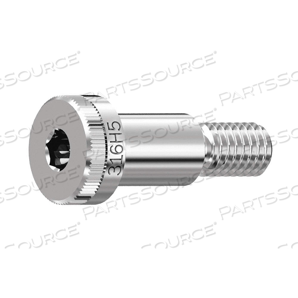 SHOULDER SCREW, STD SHOULDER SCREW, #4-40 THR SIZE, 5/32 IN THR LG, 5/16 IN SHOULDER LG, STD, PLAIN by Approved Vendor