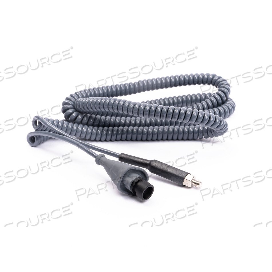 QUICK RELEASE SECURITY CABLE, COILED, LATEX-FREE, FIELD ATTACHMENT by Exergen Corporation
