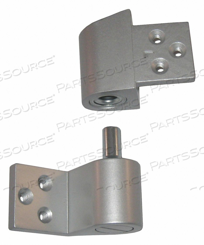 PIVOT HINGE LEFT HAND CLEAR ALUMINUM by Kaba