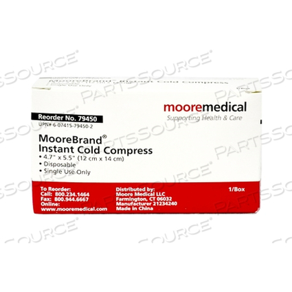 MOOREBRAND® INSTANT COLD PACK (10 PER PKG) by McKesson