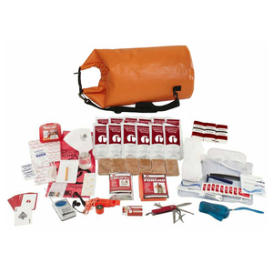 SKXK DELUXE SURVIVAL KIT IN WATERPROOF DRY BAG ORANGE by Guardian Survival Gear