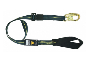 POSITIONING LANYARD BLACK ADJUSTABLE by Falltech