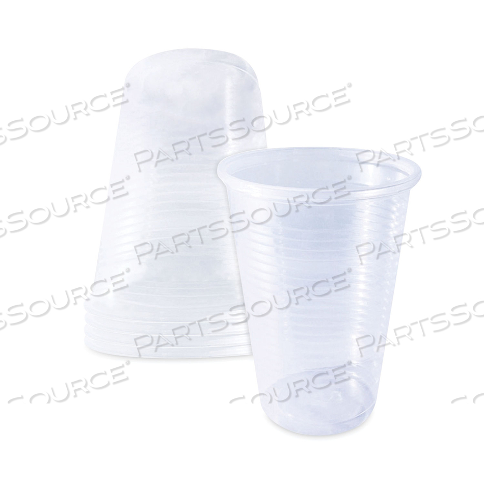 PET COLD CUPS, 12 OZ, CLEAR, 1,000/CARTON 