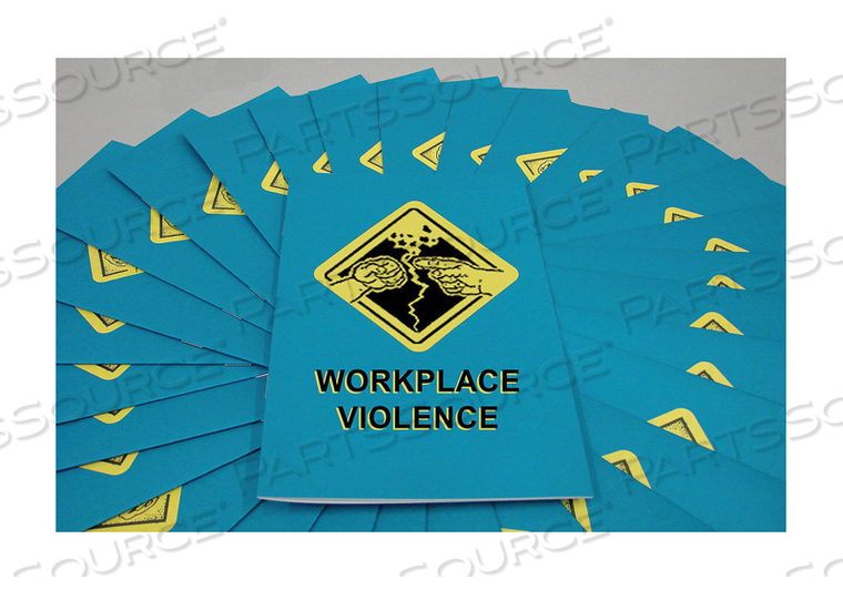 BOOK/BOOKLET ENG WORKPLACEVIOLENCE PK15 