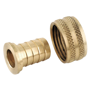 BARBED HOSE FITTING, FOR 1/2 IN HOSE I.D., GHT X HOSE BARB, 3/4 IN X 1/2 IN FITTING SIZE, SWIVEL by Approved Vendor