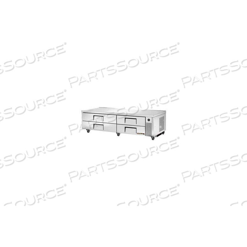 REFRIGERATED CHEF BASE - 82-3/8"W X 32-1/8"D X 20-3/8"H by True Food Service Equipment