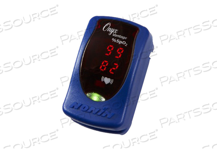 FINGER PULSE OXIMETER, BLUE, 0 TO 100%, 70 TO 100% +/-2, LED DISPLAY by Nonin Medical FINGER PULSE OXIMETER, BLUE, 0 TO 100%, 70 TO 100% +/-2, LED DISPLAY by Nonin Medical