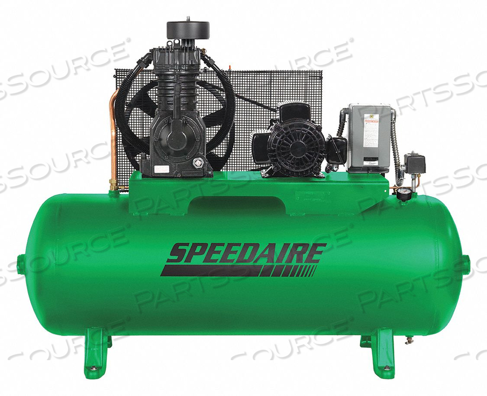 ELECTRIC AIR COMPRESSOR 5 HP 2 STAGE by Speedaire ELECTRIC AIR COMPRESSOR 5 HP 2 STAGE by Speedaire