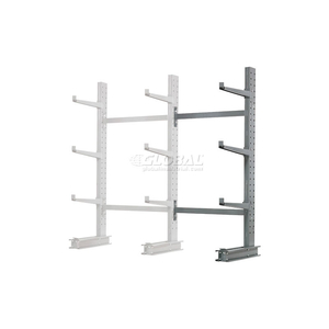 SINGLE SIDED MD ADD-ON CANTILEVER RACK UNIT, 48"WX33"DX6'H, 8100 LBS CAP, FOR USE W/1000 SERIES, 2" LIP by Modern Equipment (Meco)