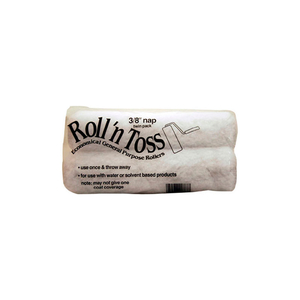 MASTER PAINTER 9" ROLL & TOSS ROLLER COVER, 3/8" NAP, KNIT, SEMI SMOOTH, 2 PACK by General Paint And Manufacturing