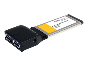 2 PORT EXPRESSCARD SUPERSPEED USB 3.0 CARD ADAPTER - USB ADAPTER - EXPRESSCARD - USB 3.0 X 2 - FOR P/N: USB3S2SAT3CB by StarTech.com Ltd.