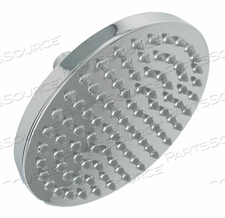 SHOWER HEAD POLISHED CHROME 8 IN DIA 