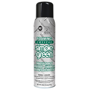 19010 SIMPLE GREEN FOAMING CRYSTAL CLEANER AND DEGREASER, 20 OZ, AEROSOL by Simple Green