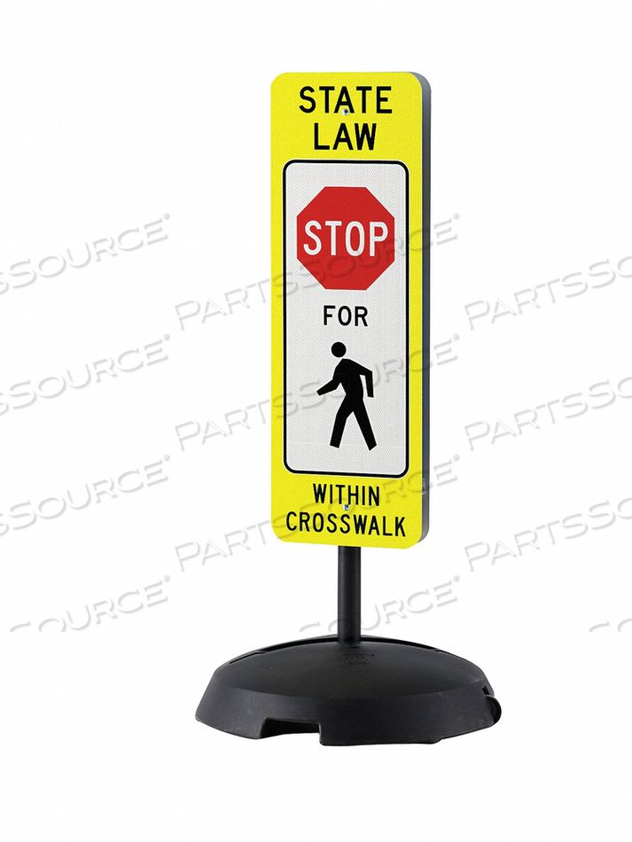 TRAFFIC SIGN 36 H 12 W ALUMINUM by Tapco TRAFFIC SIGN 36 H 12 W ALUMINUM by Tapco