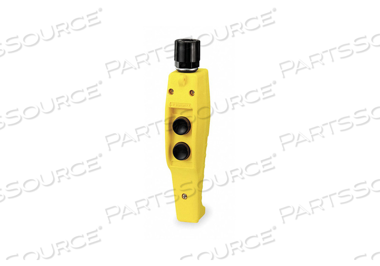 PENDANT PUSH BUTTON STATION NO/NC YELLOW by Hubbell Incorporated, Wiring Device-Kellums