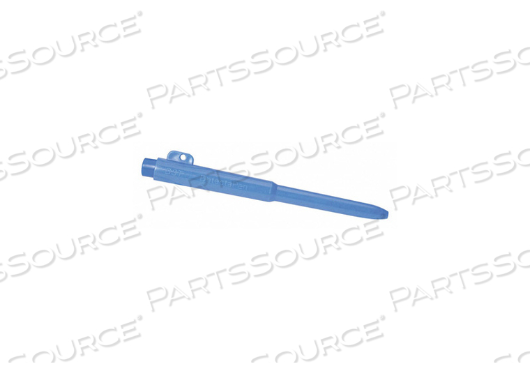 PEN PRESSURIZED LANYARD RETR BLE/BL PK25 by Detectapro