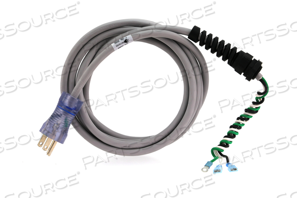 ASSEMBLY, POWER SUPPLY CABLE, 12FT LENGTH, INCLUDES: PLUG AND LUG CONNECTORS by Fresenius Medical Care