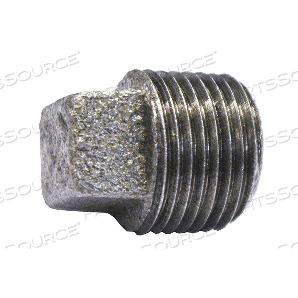 GALVANIZED SQUARE HEAD PLUG 1/2 IN by Jones Stephens