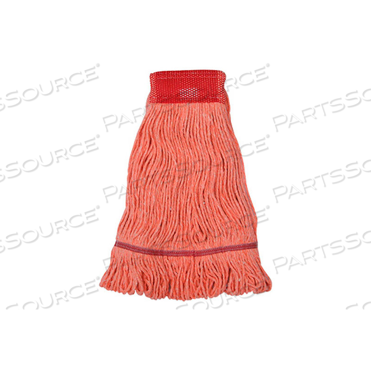 O-CEDAR COMMERCIAL LARGE MAXICLEAN LOOP-END MOP 5" BAND, ORANGE 12/CASE by Next Step Products O-CEDAR COMMERCIAL LARGE MAXICLEAN LOOP-END MOP 5" BAND, ORANGE 12/CASE by Next Step Products