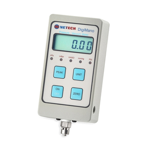 DIGIMANO 2000, PRESSURE VACUUM METER - 8 TO 25 PSI RANGE WITH KPA UNIT 0.25% FS  ACCURACY by Netech Corp.