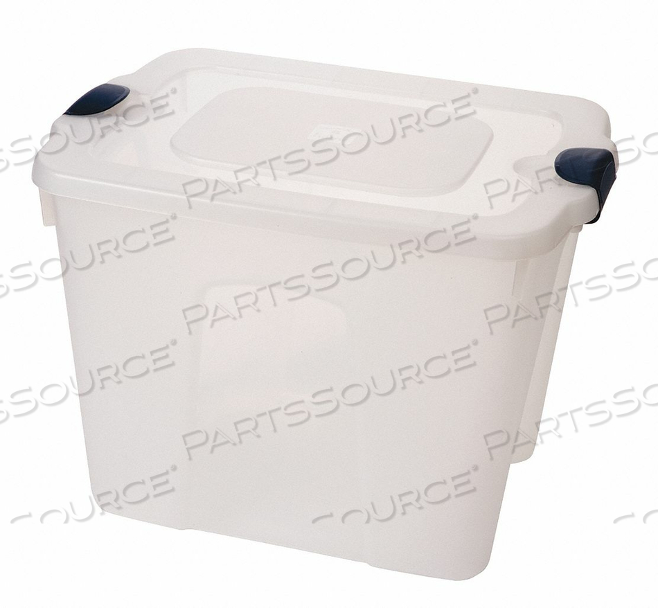 STORAGE TOTE 17-1/4 IN H 23-3/4 IN L by Durabilt