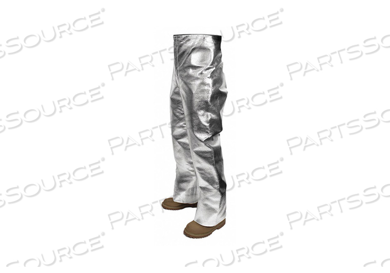 CARBON ARMOUR SILVERS 19 OZ. ALUMINIZED PANTS, L by National Safety Apparel