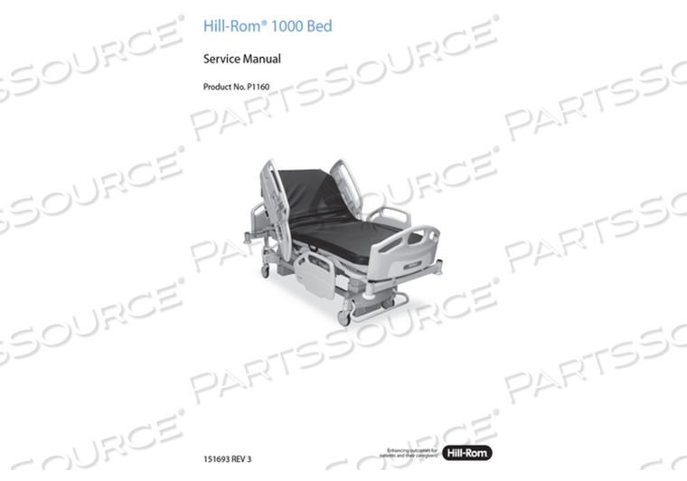 SM-HR1000 BED by Hillrom