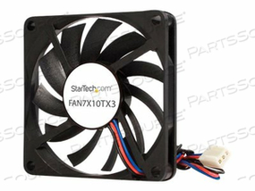 KEEP A SYSTEM RUNNING COOLER WITH A 70MM BALL BEARING CASE FAN - PC FAN - COMPUT by StarTech.com Ltd.
